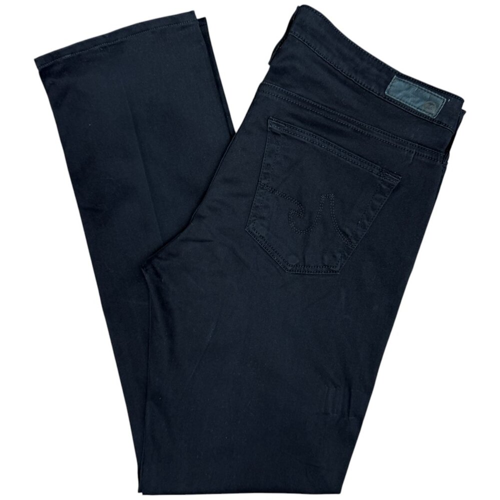 EUC Women's ADRIANO GOLDSCHMIED AG "The Stevie" Black Pant Jeans | Size 29R